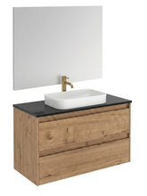 Load image into Gallery viewer, Vanity - Heron Series Plywood in Wooden Color With Stone Top - 100% Water Proof