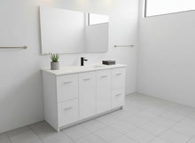 Load image into Gallery viewer, Vanity - Dekkor Series Plywood 1200x370 White (Slim Top) - 100% Water Proof