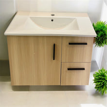Load image into Gallery viewer, Vanity - Heron Series Plywood 900 in Wooden Color - 100% Water Proof