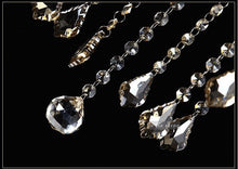 Load image into Gallery viewer, Clear Chandelier Living Room Crystal Ceiling Lamp LED 12 lights