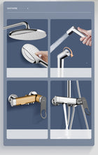 Load image into Gallery viewer, Arrow Bathroom 4 Function Shower mixer System Rainfall Shower Combo