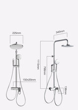 Load image into Gallery viewer, Arrow Bathroom 4 Function Shower mixer System Rainfall Shower Combo