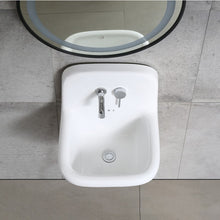 Load image into Gallery viewer, CERAMIC MOUNTED SMALL SINK WB425
