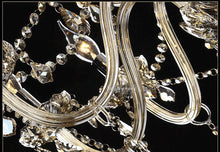 Load image into Gallery viewer, Clear Chandelier Living Room Crystal Ceiling Lamp LED 12 lights