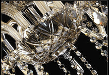 Load image into Gallery viewer, Clear Chandelier Living Room Crystal Ceiling Lamp LED 12 lights