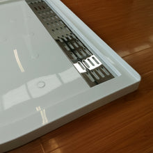 Load image into Gallery viewer, Shower Tray - High Flow Waste & Stainless Steel Grate Cover 1000x1000mm - R10 Corner