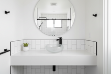 Load image into Gallery viewer, Modern Crystal Basin Wash Glass Sink