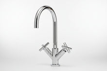 Load image into Gallery viewer, Dual handle cold and hot water mixer tap kitchen sink tap