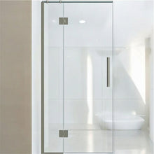 Load image into Gallery viewer, Shower Glass - Stream Series Swing Door 10mm Glass Brushed Nickel Frame