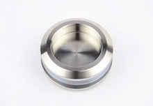 Load image into Gallery viewer, 304 stainless steel round handle, Invisible sliding door handle for 8-12mm Thick Door