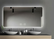 Load image into Gallery viewer, LED Mirror For Bathroom,Makeup Mirror With Smart Touch Button