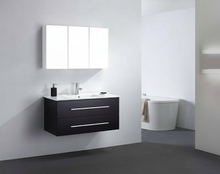 Load image into Gallery viewer, Vanity - Misty Series 1200 Black Double Drawers