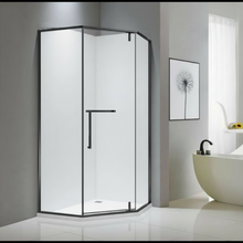 Load image into Gallery viewer, Shower Box - Bay Series 2 Sides Set - Matt Black 900/1000mm