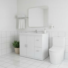 Load image into Gallery viewer, Vanity - Misty Series 700F/900/1000/1200/1500 White - 100% Water Proof