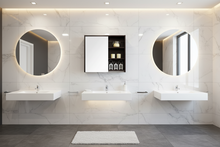 Load image into Gallery viewer, The European Bathroom Mirror Cabinet 100% WaterProof - Black