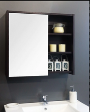 Load image into Gallery viewer, The European Bathroom Mirror Cabinet 100% WaterProof - Black