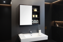 Load image into Gallery viewer, The European Bathroom Mirror Cabinet 100% WaterProof - Black