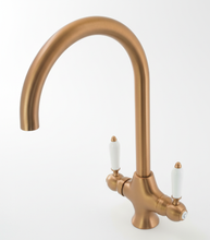 Load image into Gallery viewer, Aquatica Deja Vu Sink Mixer Brush Ross Gold