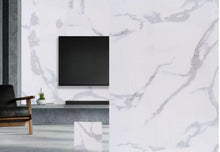 Load image into Gallery viewer, PVC UV Marble Stone Board - White Stone Net Color