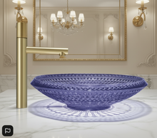 Load image into Gallery viewer, Bathroom Vessel Sink Vanity Glass Vessel Bowl