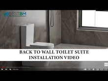 Load and play video in Gallery viewer, Toilet Suite - BTW Bella Rimless Flushing - A3904