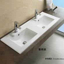 Load image into Gallery viewer, Ceramic Cabinet Basin - Rectangle Series