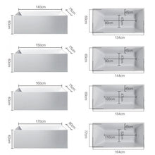 Load image into Gallery viewer, Freestanding Bath - Cathy Rectangle KE3033 1700mm