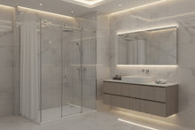 Load image into Gallery viewer, Shower Glass - Rock Series 2 Sides Frameless Glass RCM Chrome Frame