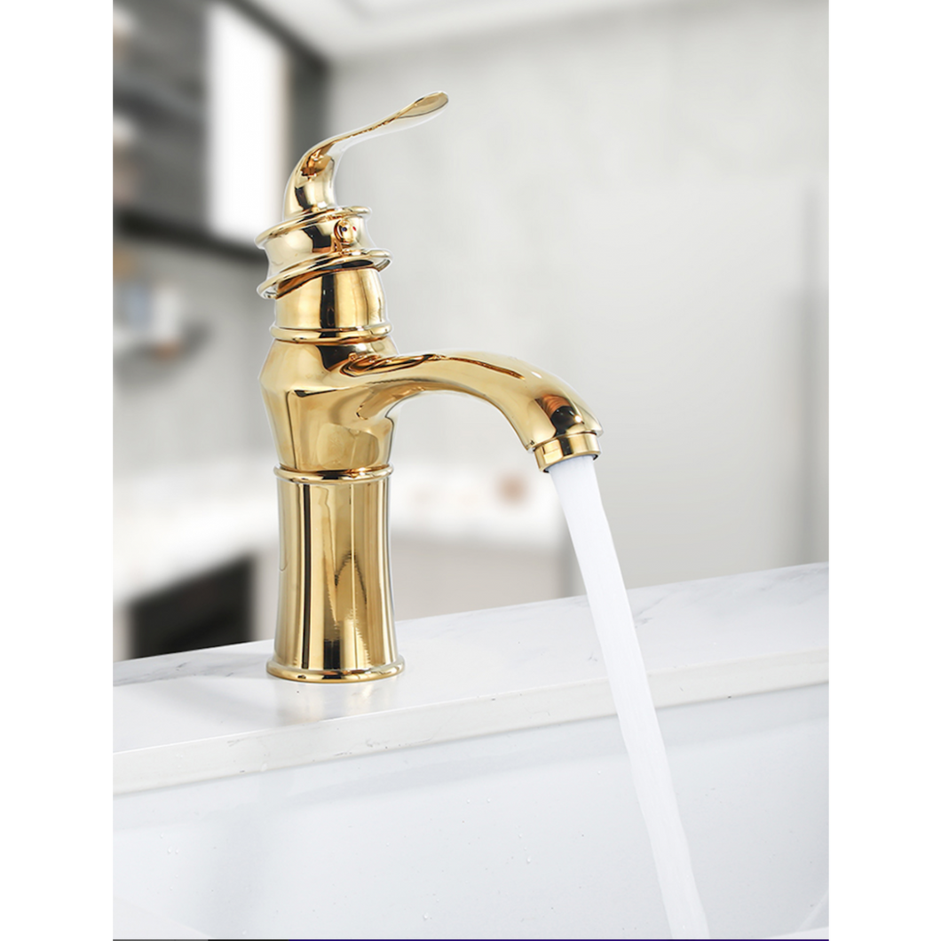 Basin Mixer - Classic Golden Series 2349G