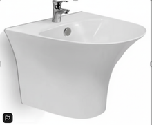 Load image into Gallery viewer, Hand Wash Basin White Ceramic Wall Hung Basin #405
