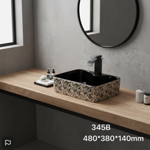 Load image into Gallery viewer, Counter Top Ceramic Basin 345B
