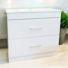 Load image into Gallery viewer, Vanity - Etham Series 900mm - Black/Brown/White
