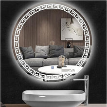 Load image into Gallery viewer, Round LED Mirror Home Decoration &amp; Bathroom Make up Mirror
