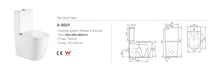 Load image into Gallery viewer, Toilet Suite - BTW Bella A8069
