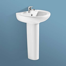 Load image into Gallery viewer, Pedestal Basin with Standard Drainage Hole
