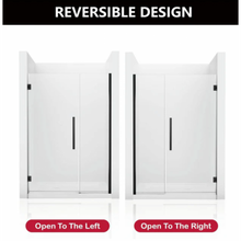 Load image into Gallery viewer, Frameless Door -Invisible aesthetic - configurability 1200mm
