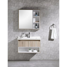 Load image into Gallery viewer, Vanity - Poli Series 900 Wood Grain And White - 100% Water Proof
