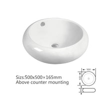 Load image into Gallery viewer, Counter Top Ceramic Basin 1123
