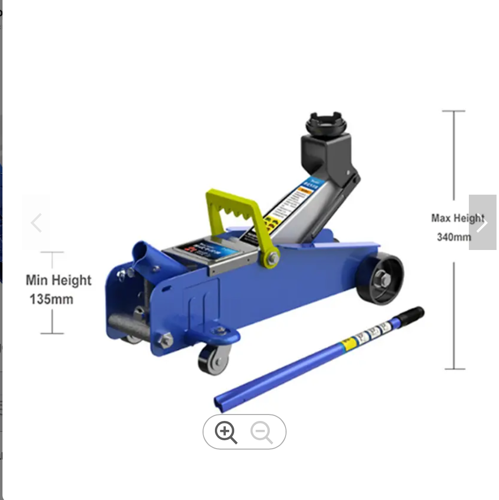 Car Jack electric Hydraulic Lifting Floor Jack Blue