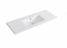 Load image into Gallery viewer, Ceramic Cabinet Basin - Rectangle Series 600-1500mm
