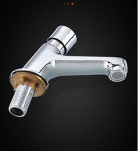 Load image into Gallery viewer, Brass Self Closing Time Delay Push Button Basin Faucet
