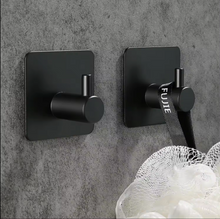 Load image into Gallery viewer, No Drilling Wall mount adhesive Clothes Hanger Towel Hooks for bathroom Square
