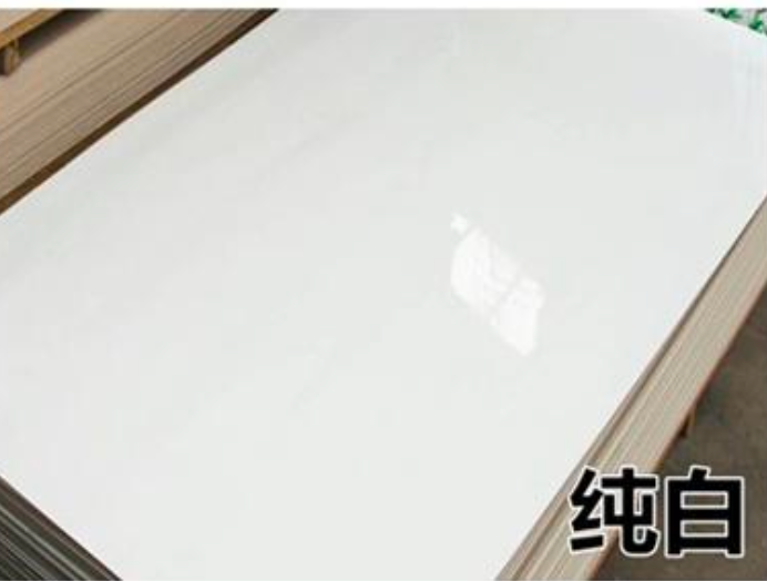 PVC UV Marble Stone Board - White Color