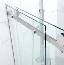 Load image into Gallery viewer, Shower Glass - Rock Series Sliding Door RCM Brushed Nickel  Frame
