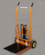 Load image into Gallery viewer, Small 200kg high lifting pallet stacker hand manual forklift

