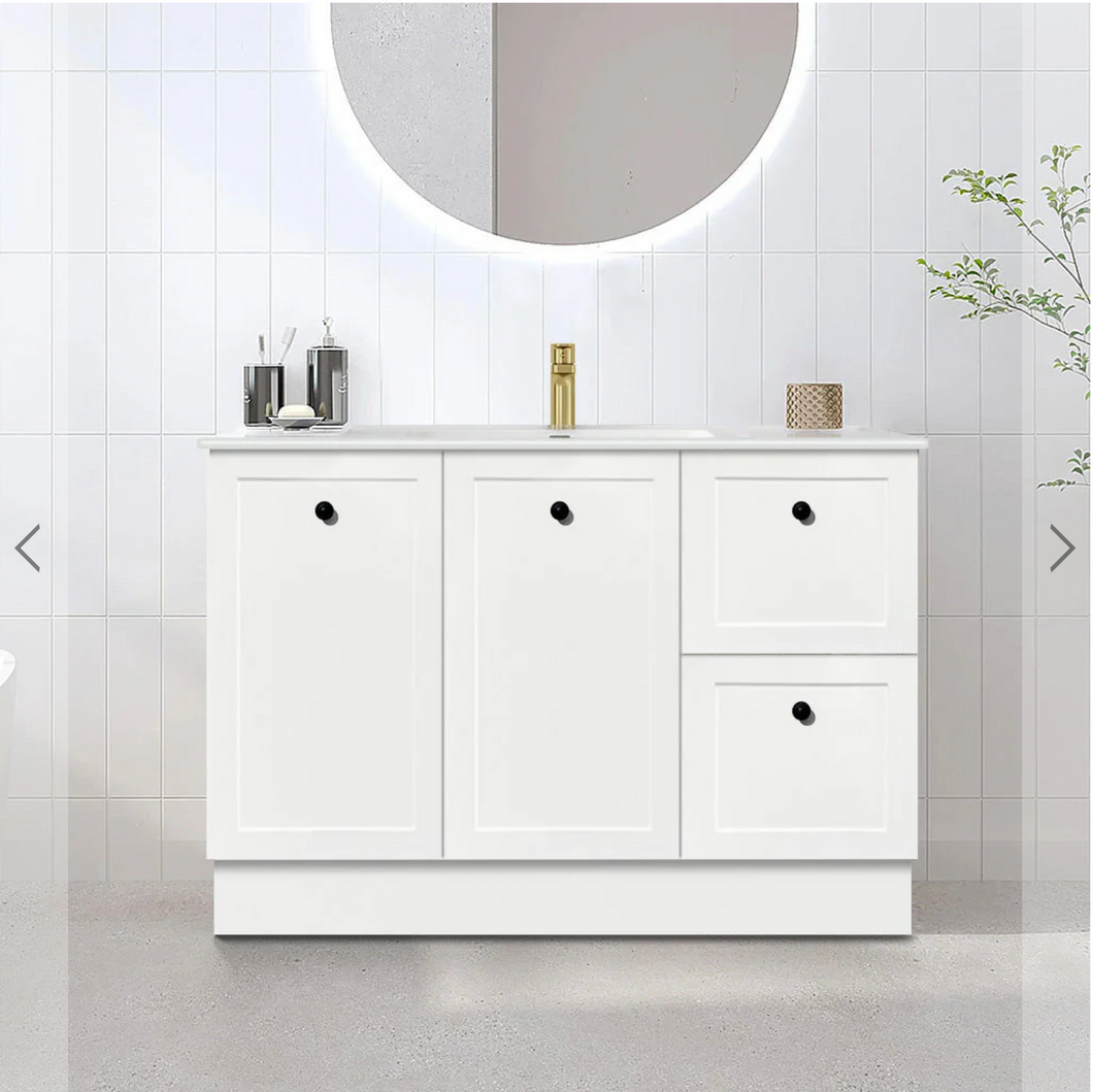 Vanity - Jess Series J900F White - 100% Water Proof