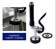 Load image into Gallery viewer, Pull Down Spray Gun Pre-rinse Self-closing Spray Valve With 1.42GPM Flow Rate
