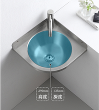 Load image into Gallery viewer, Stainless Steel sink RV motorhomes caravan kitchen Built-in MINI Bathroom
