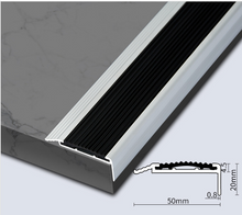 Load image into Gallery viewer, Aluminum alloy stair anti-slip strip
