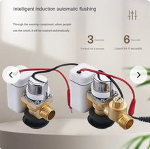 Load image into Gallery viewer, Automatic Flush Valve Kits for Toilets, Infrared Sensor Controlled DC Valve and Tank Flush Sensor Button

